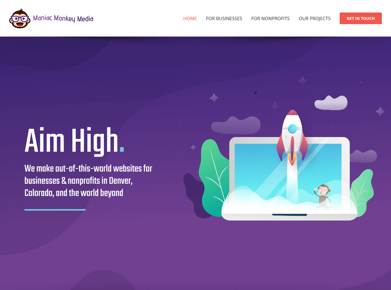 Outstanding business & nonprofit websites in Denver Colorado and beyond